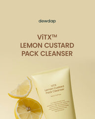 dewdap ViTX Lemon Custard Pack Cleanser 150ml