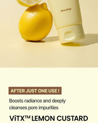 dewdap ViTX Lemon Custard Pack Cleanser 150ml