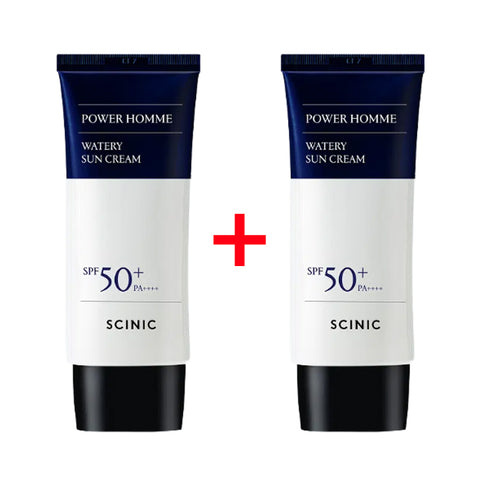 SCINIC Power Homme Watery Sun Cream 50ml x 2ea (SPF50+ PA++++)
