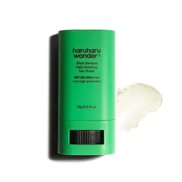haruharu wonder Black Bamboo Daily Soothing Sun Shield SPF50+ PA++++ Sun Stick 20g