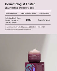 heimish Black Rose Hydra Plumping Sorbet Cream 50ml