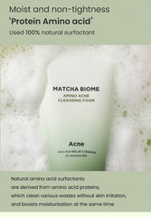 heimish Matcha Biome Amino Acne Cleansing Foam 150g