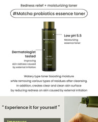 heimish Matcha Biome Redness Relief Hydrating Toner 150ml