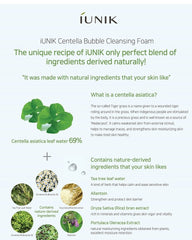 iUNIK Centella Bubble Cleansing Foam 150ml