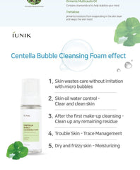 iUNIK Centella Bubble Cleansing Foam 150ml