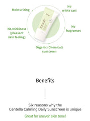 iUNIK Centella Calming Daily Sunscreen 60ml