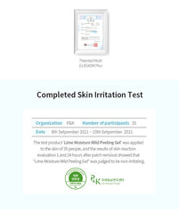 iUNIK Lime Moisture Mild Peeling Gel 90ml