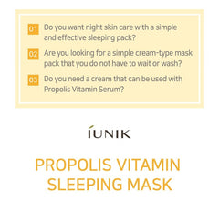 iUNIK Propolis Vitamin Sleeping Mask 60ml