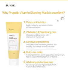 iUNIK Propolis Vitamin Sleeping Mask 60ml