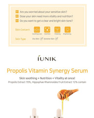 iUNIK Propolis Vitamin Synergy Serum 50ml