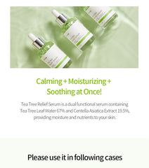 iUNIK Tea Tree Relief Serum 50ml