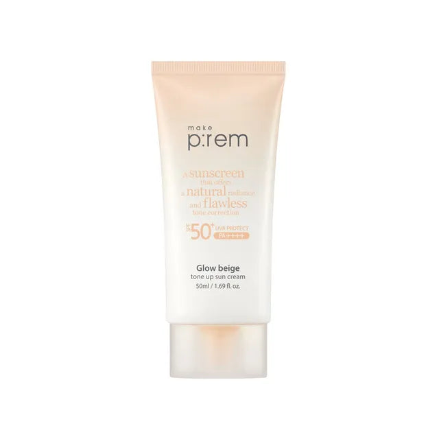 make p:rem - Glow Beige Tone Up Sun Cream 50ml