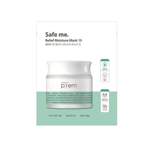 make p:rem - Safe Me. Relief Moisture Mask 15 25ml