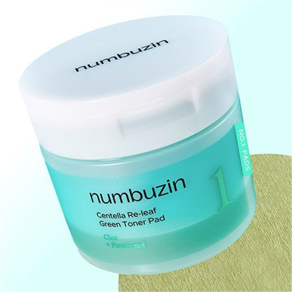 numbuzin No.1 Centella Re-Leaf Green Toner Pad 190ml
