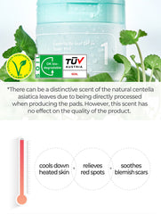 numbuzin No.1 Centella Re-Leaf Green Toner Pad 190ml