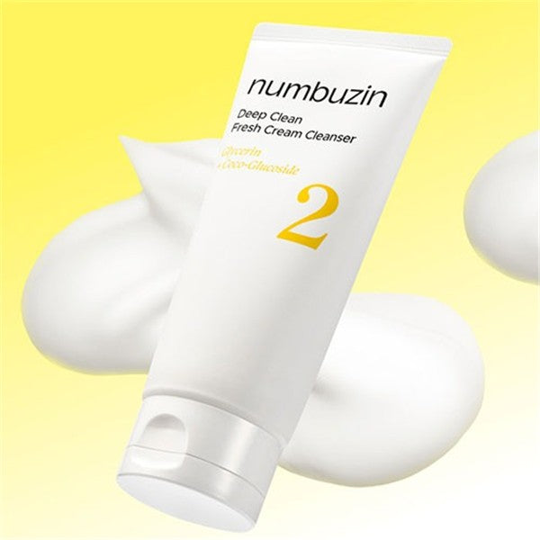 numbuzin No.2 Deep Clean Fresh Cream Cleanser 120ml
