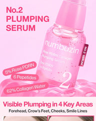 numbuzin No.2 Rose PDRN Collagen Plumping Serum DUO Set 1.2ml
