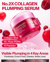numbuzin No.2 Rose PDRN Collagen Plumping Serum DUO Set 1.2ml