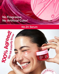 numbuzin No.2 Rose PDRN Collagen Plumping Serum DUO Set 1.2ml