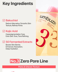 numbuzin No.3 Bifida Bakuchiol 50 Zero Pore Milky Toner 200ml