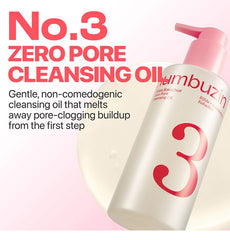 numbuzin No.3 Bifida Bakuchiol Zero Pore Cleansing Oil 200ml