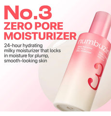 numbuzin No.3 Bifida Bakuchiol Zero Pore Milky Moisturizer 150ml