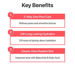 numbuzin No.3 Bifida Bakuchiol Zero Pore Milky Moisturizer 150ml