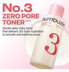 numbuzin No.3 Bifida Bakuchiol Zero Pore Milky Toner Light 200ml