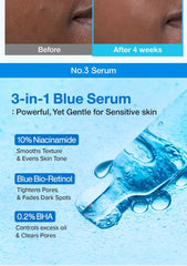 numbuzin No.3 Blue Bio-Retinol Pore Refining Serum 1.3ml × 10 1.3ml x 10