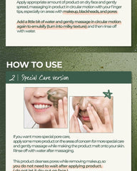 numbuzin No.3 Pore & Makeup Cleansing Balm with Green Tea and Charcoal 85g
