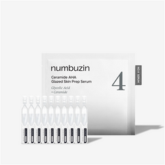 numbuzin No.4 Ceramide AHA Glazed Skin Prep Serum 1.3ml x 10