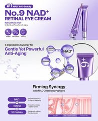 numbuzin No.9 NAD+ Retinal Volumetox Eye Cream 20ml