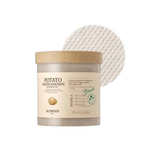 SKINFOOD Potato Madecassoside Soothing Pad 60ea