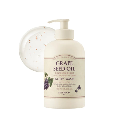 SKINFOOD Grape Seed Oil Body Wash 450ml