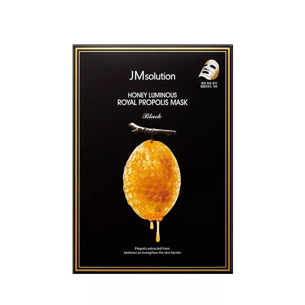 JM solution Honey Luminous Royal Propolis Mask 1Pack (30ml x 10ea)