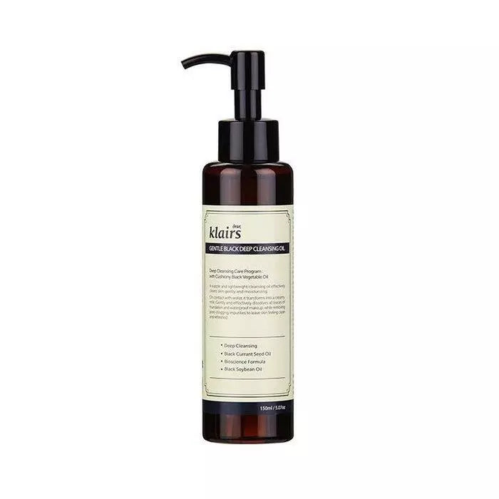 Dear, Klairs Gentle Black Deep Cleansing Oil 150ml