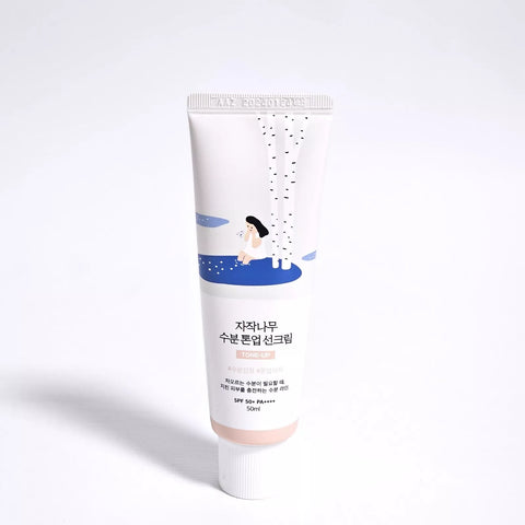 ROUND LAB Birch Juice Moisturizing Tone-Up Sun Cream SPF50+ PA++++ 50mL