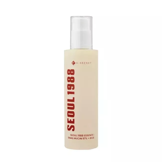 K-SECRET Seoul 1988 Essence Snail Mucin 97% + Rice 100mL