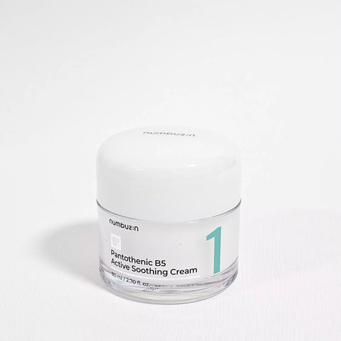Numbuzin No.1 Pantothenic B5 Active Soothing Cream 80ml