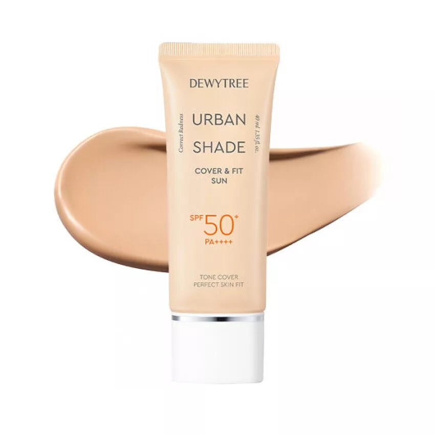 DEWYTREE Urban Shade Cover & Fit Sun SPF50+ PA++++ 40ml