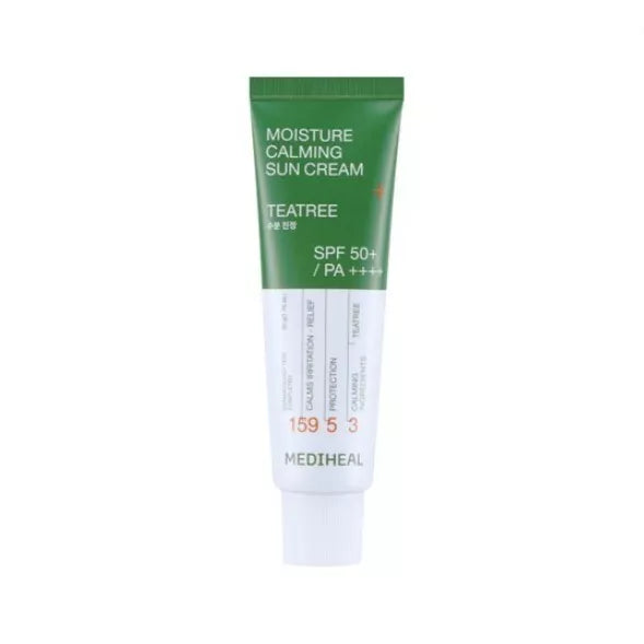 MEDIHEAL Moisture Calming Sun Cream 50g (SPF50+ PA++++) Tea Tree