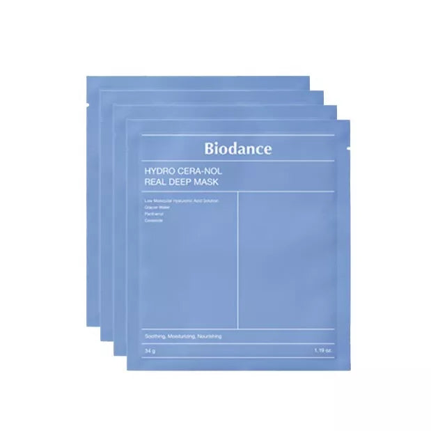 Biodance Hydro Cera-Nol Real Deep Mask 34g x 4pcs