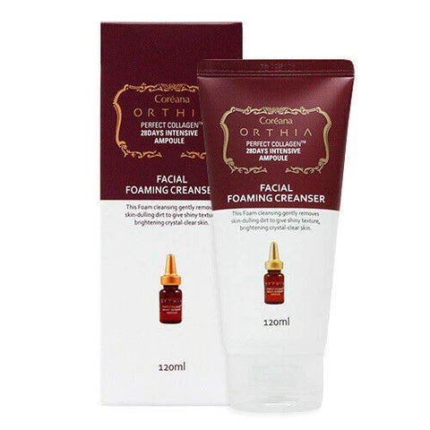 Coreana Orthia Perfect Collagen Facial Foaming Cleanser 120ml