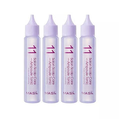 MASIL 11 Salon Scalp Care Ampoule Tonic 1Pack (30ml × 4ea)