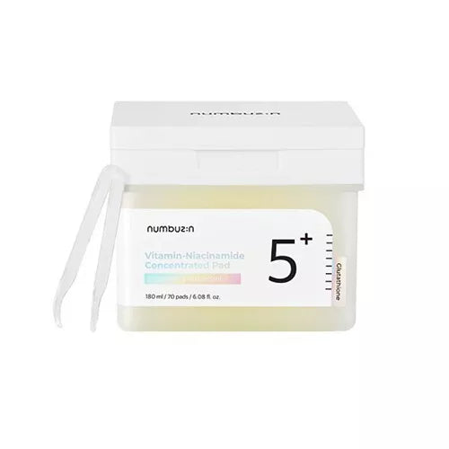 numbuzin No.5 Vitamin-Niacinamide Concentrated Pad 180ml (70 pads)