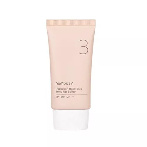 numbuzin No.3 Porcelain Base-skip Tone Up Beige SPF50+ PA++++