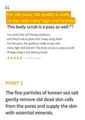salTherapy Salty Massage Scrub Wash 200g