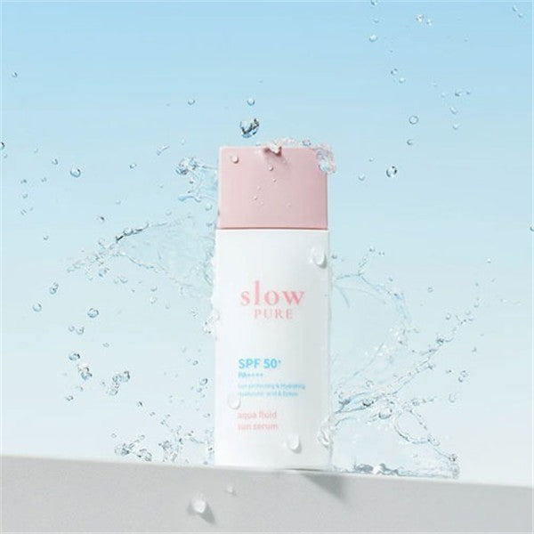 Slowpure Aqua Fluid Sun Serum SPF50+ PA++++ 50ml